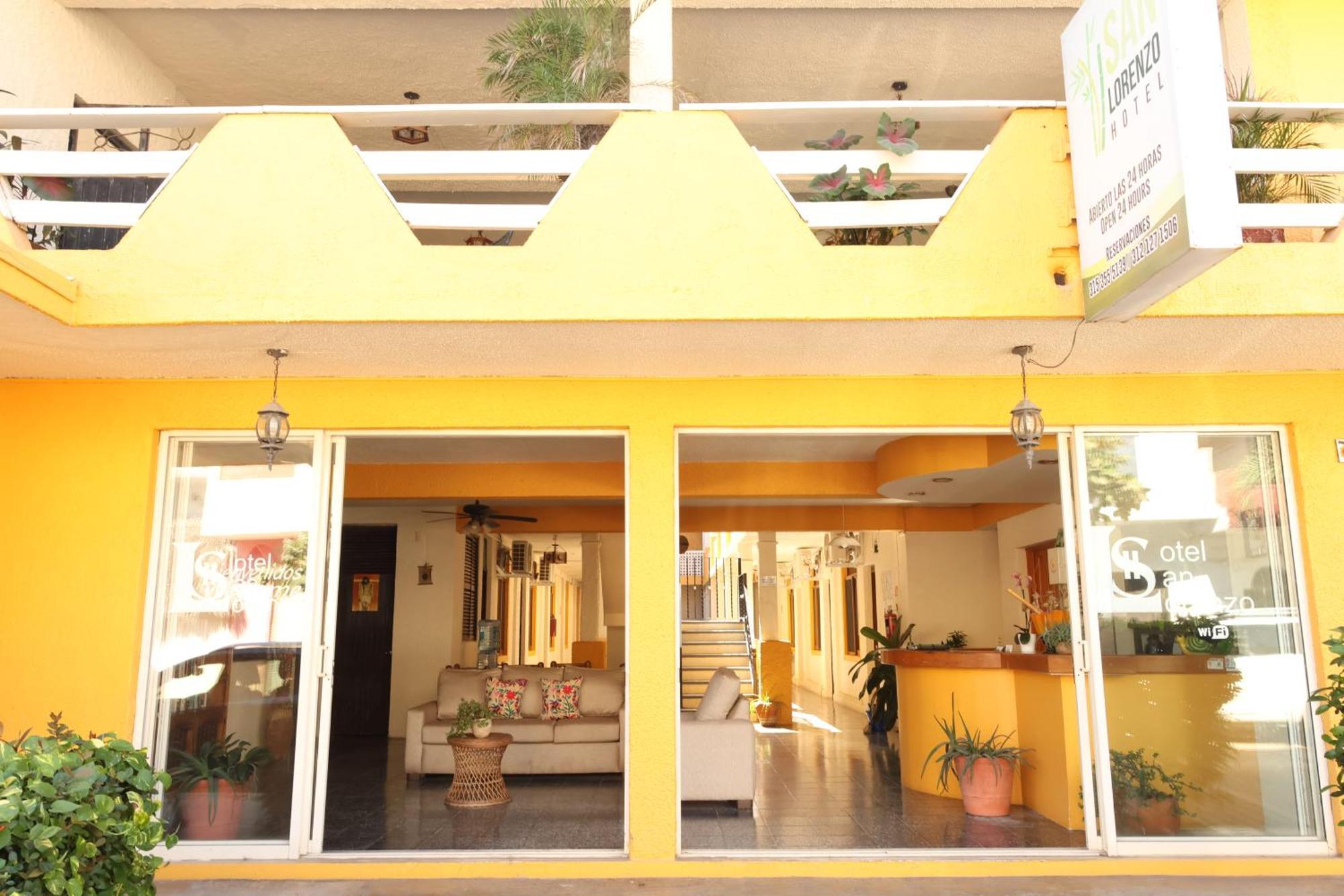 Hotel San Lorenzo Barra de Navidad Bagian luar foto
